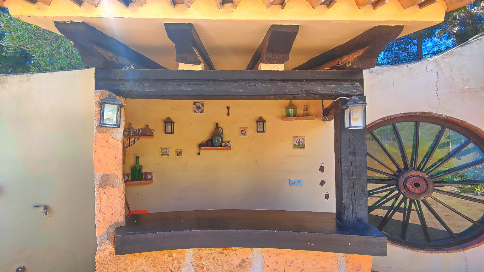 Chalet independiente estilo rustico a 400 Metros de la playa
